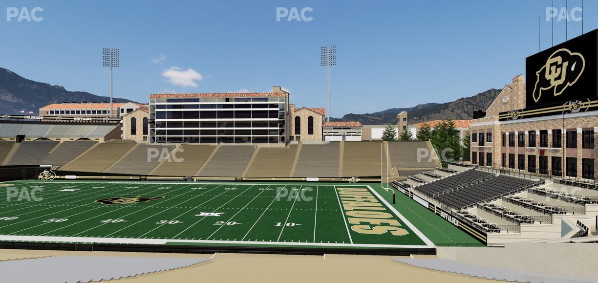 Folsom Field - Section 120 Seat View