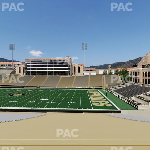 Folsom Field - Section 120 Seat View