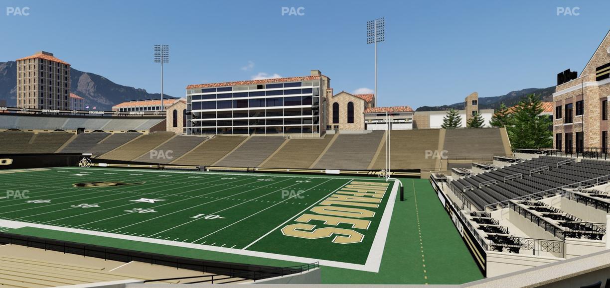 Folsom Field - Section 122 Seat View