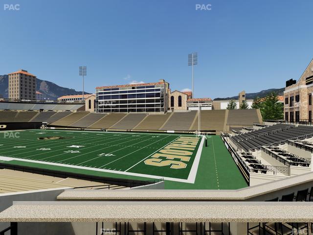 Folsom Field - Section 122 Seat View