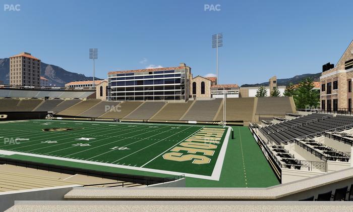 Folsom Field - Section 122 Seat View