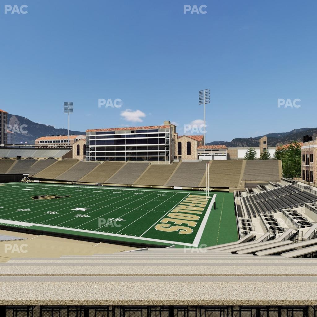 Folsom Field - Section 122 Seat View