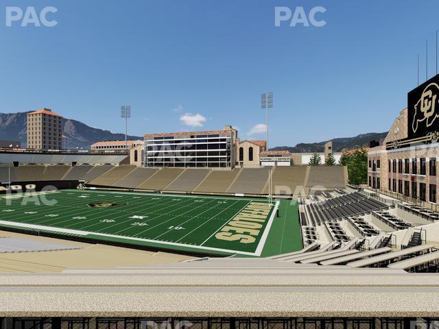 Folsom Field - Section 122 Seat View