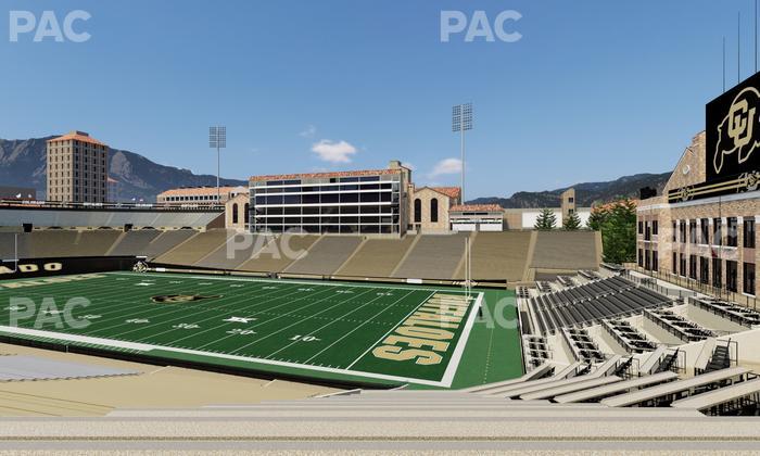 Folsom Field - Section 122 Seat View