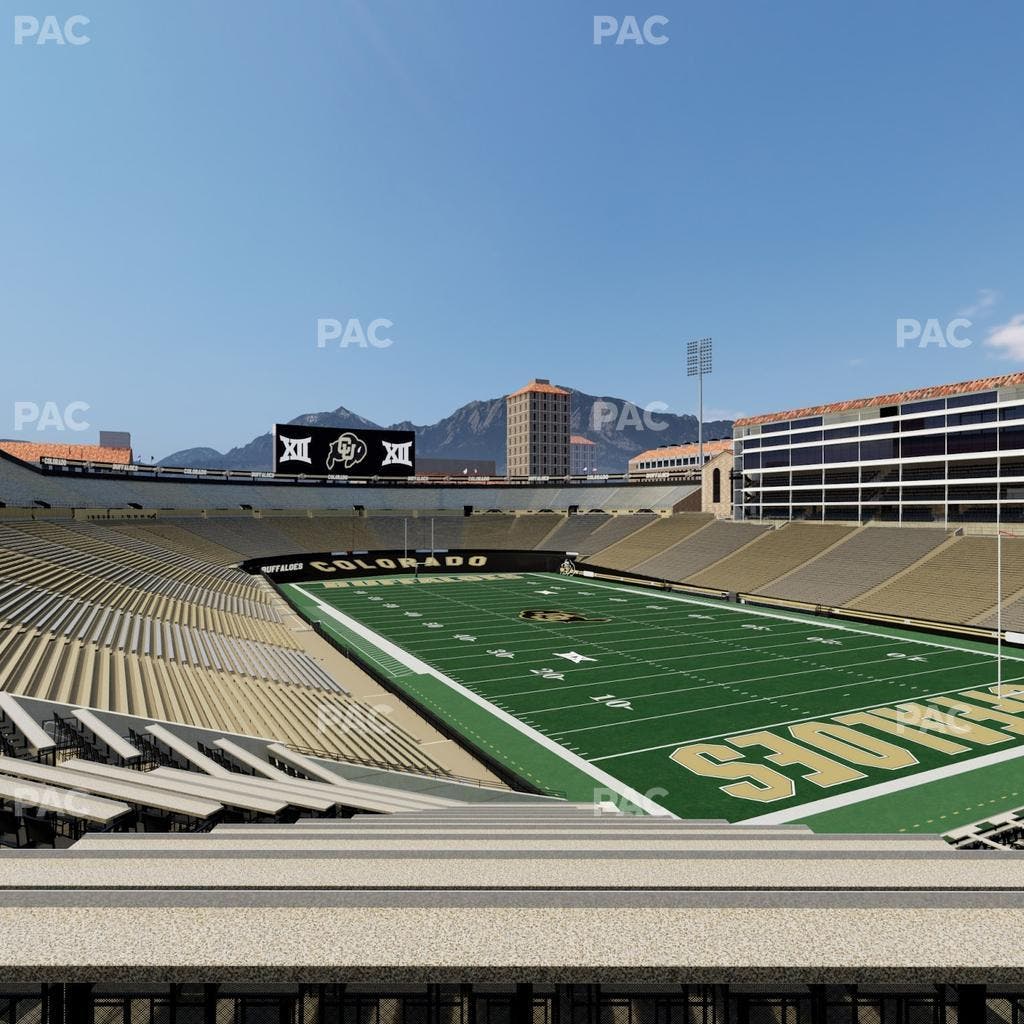 Folsom Field - Section 124 Seat View