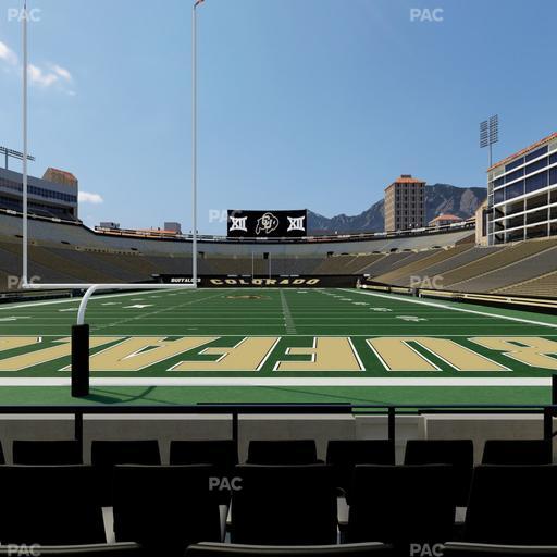 Folsom Field - Section 2 Seat View