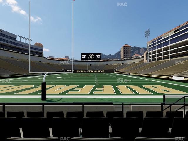 Folsom Field - Section 2 Seat View