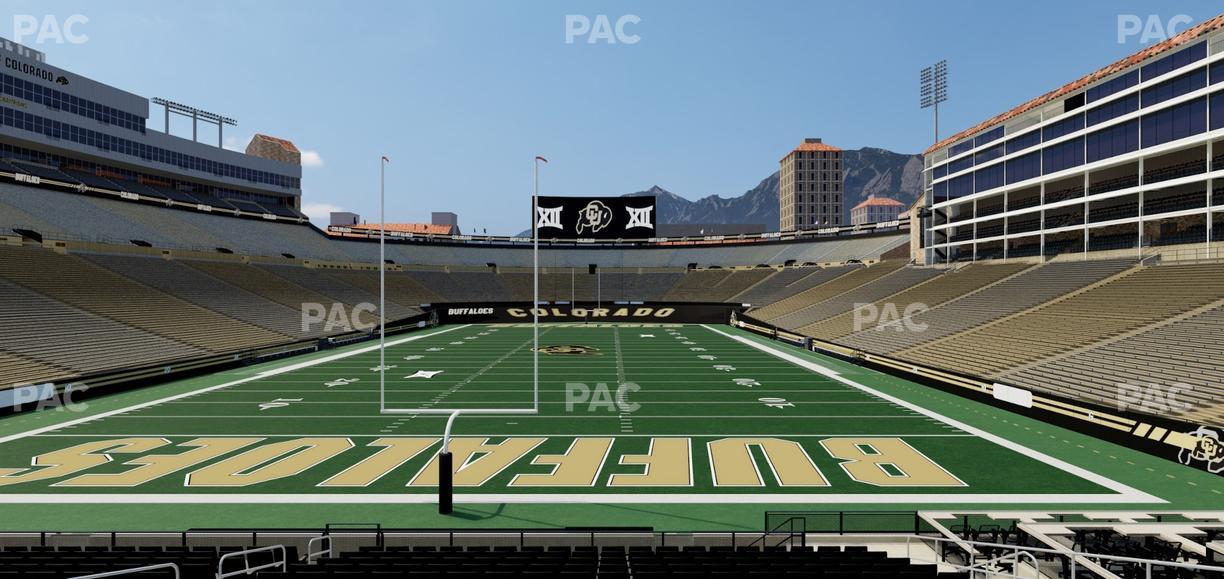 Folsom Field - Section 2 Seat View