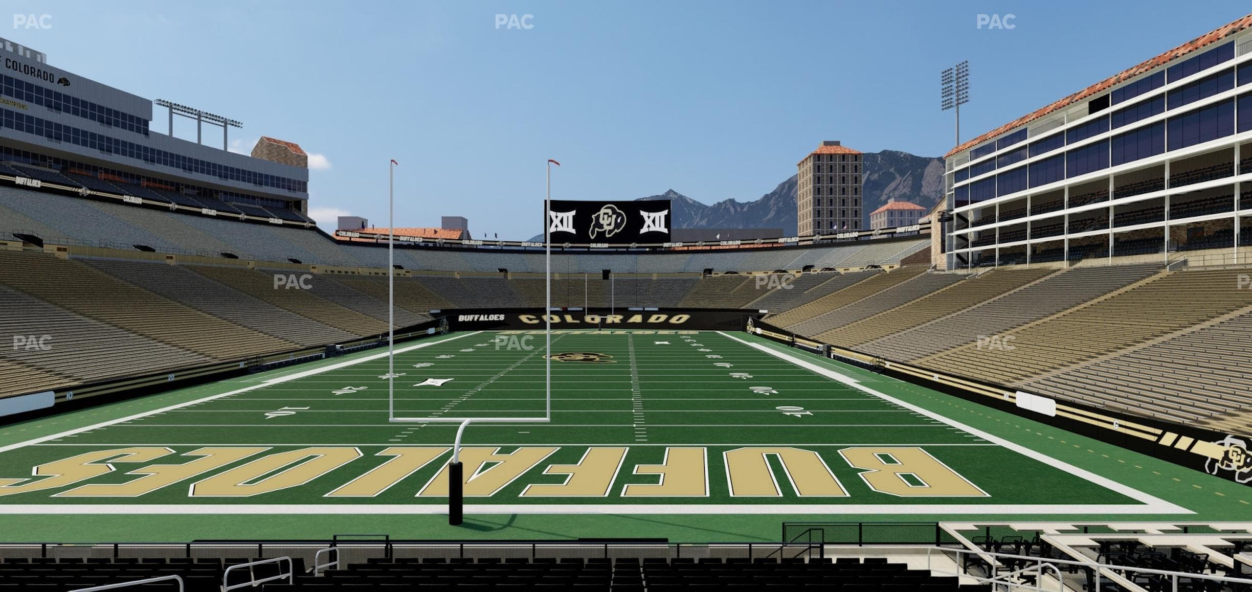 Folsom Field - Section 2 Seat View