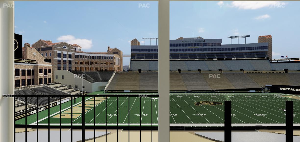 Folsom Field - Section 200 Seat View
