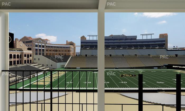 Folsom Field - Section 200 Seat View