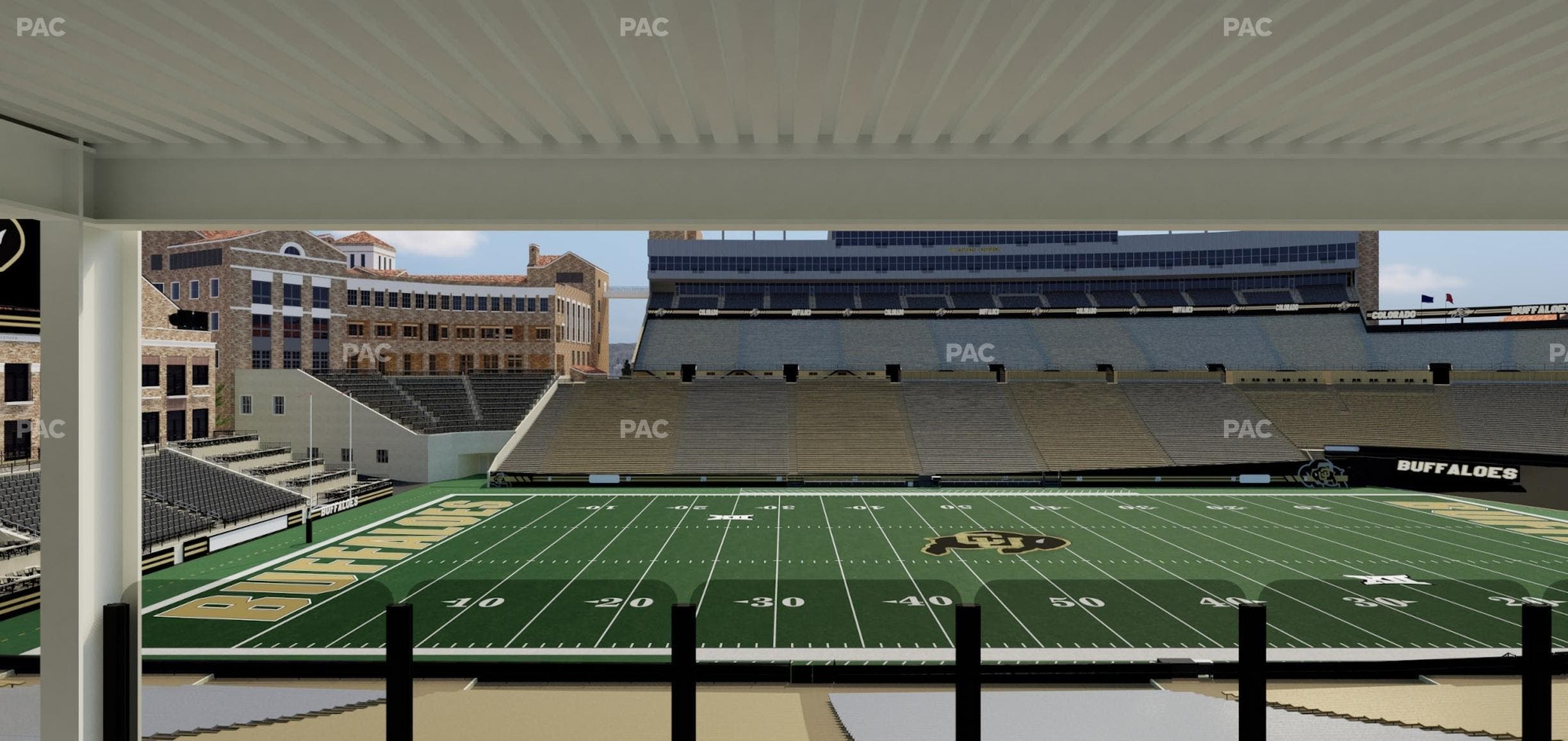 Folsom Field - Section 200 Seat View