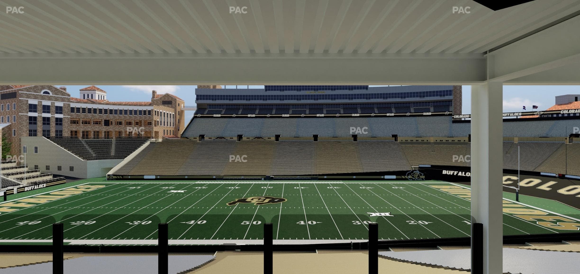 Folsom Field - Section 201 Seat View