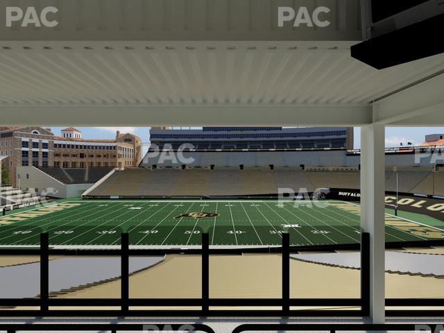 Folsom Field - Section 201 Seat View