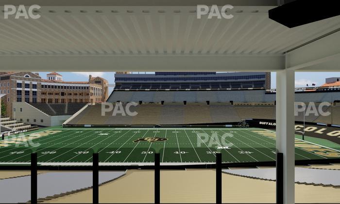 Folsom Field - Section 201 Seat View