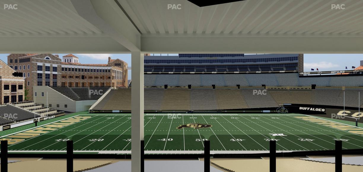 Folsom Field - Section 201 Seat View