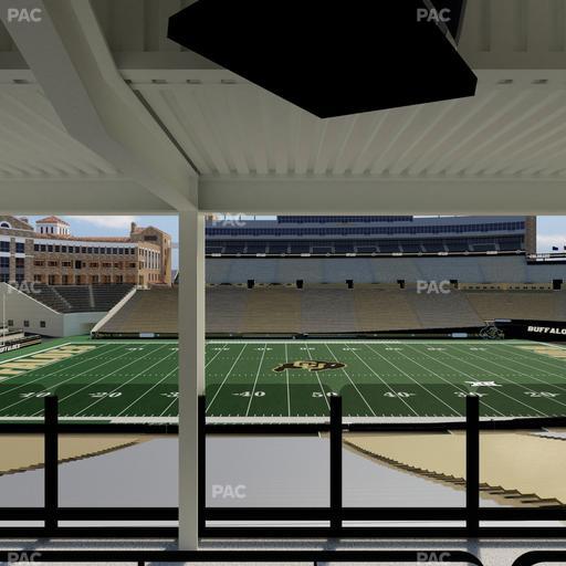 Folsom Field - Section 201 Seat View