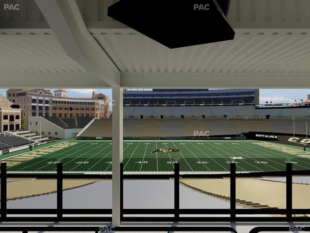 Folsom Field - Section 201 Seat View
