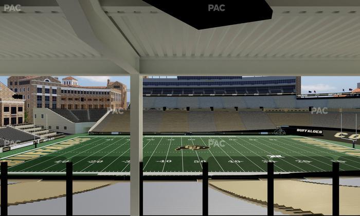 Folsom Field - Section 201 Seat View