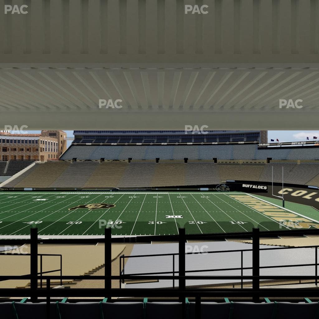 Folsom Field - Section 202 Seat View