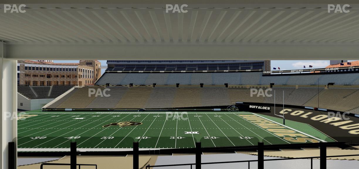 Folsom Field - Section 202 Seat View
