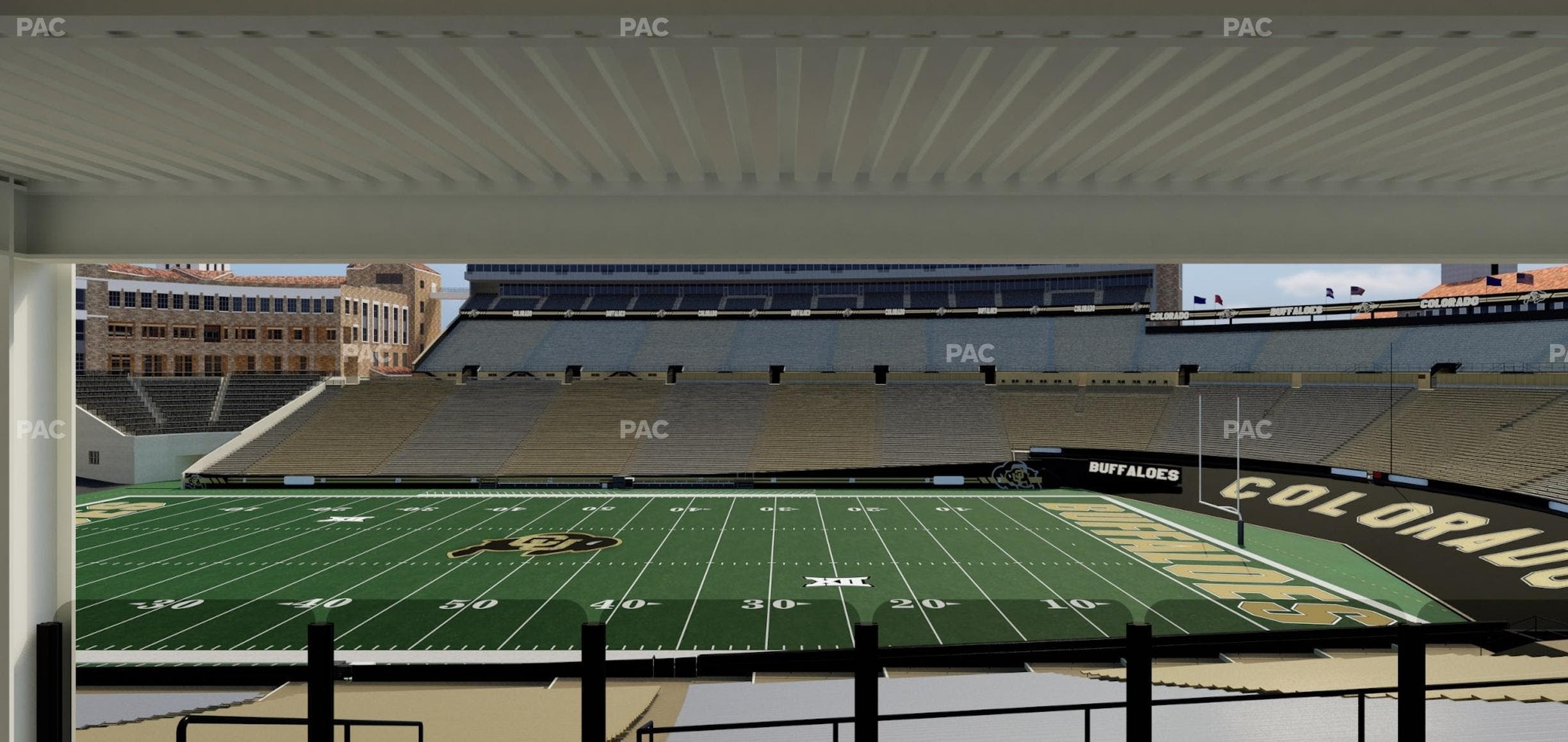 Folsom Field - Section 202 Seat View