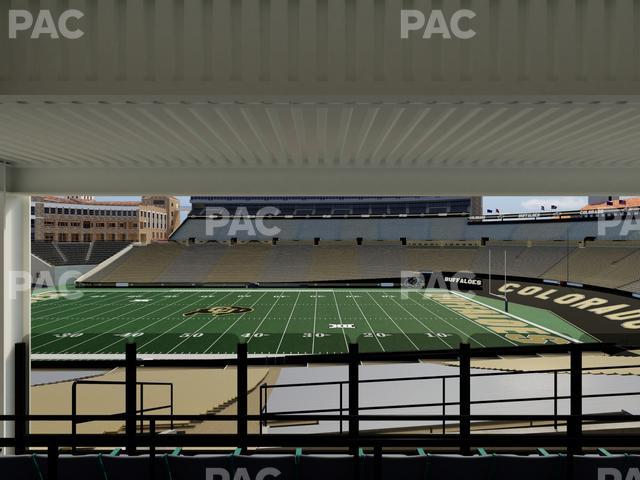 Folsom Field - Section 202 Seat View