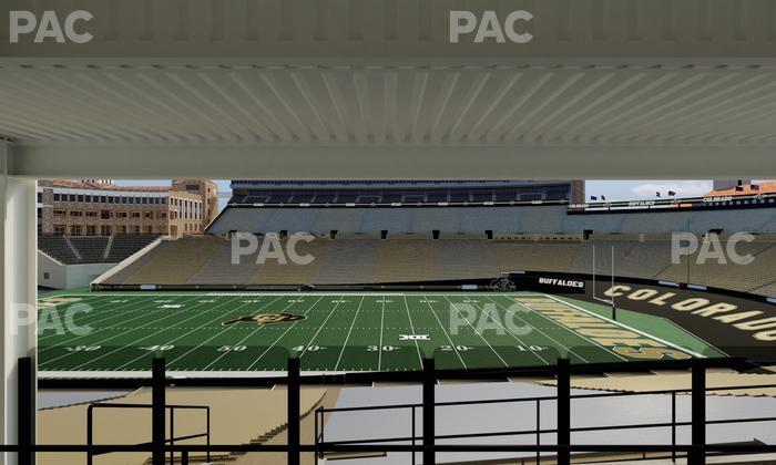 Folsom Field - Section 202 Seat View