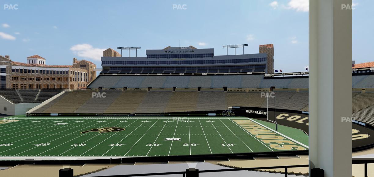 Folsom Field - Section 202 Seat View
