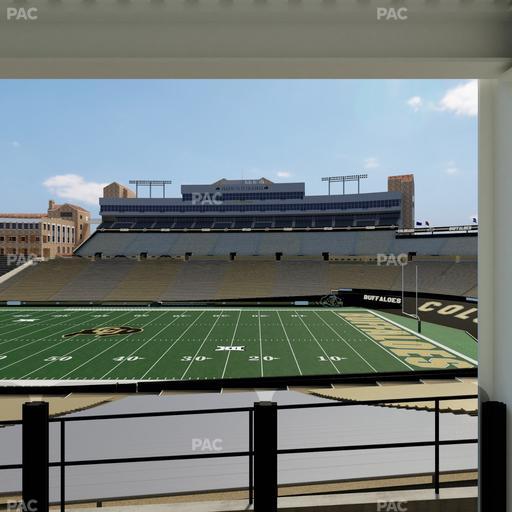 Folsom Field - Section 202 Seat View