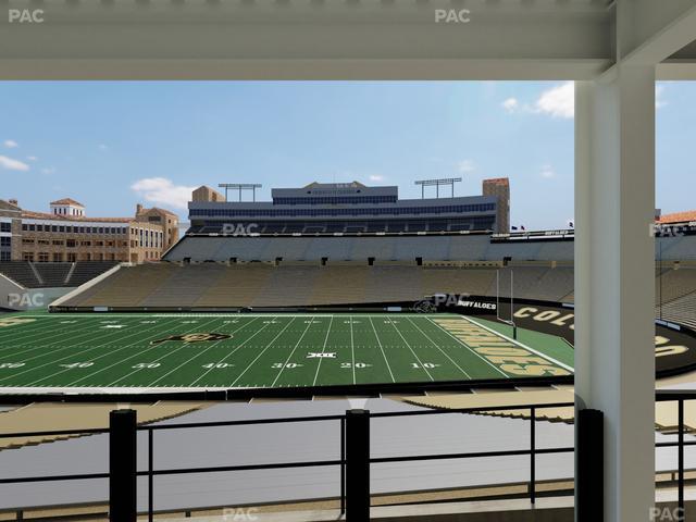 Folsom Field - Section 202 Seat View