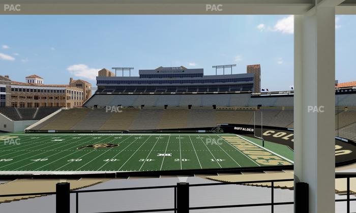Folsom Field - Section 202 Seat View