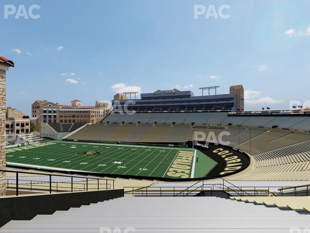 Folsom Field - Section 203 Seat View