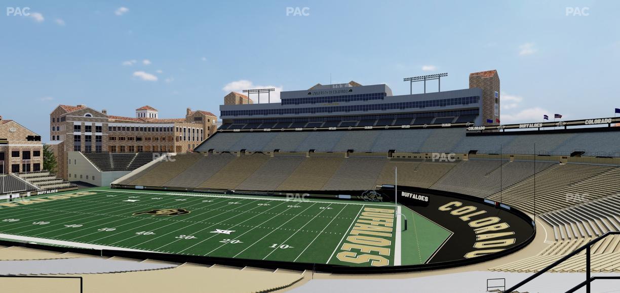 Folsom Field - Section 203 Seat View