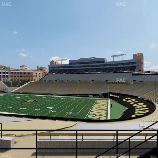 Folsom Field - Section 203 Seat View