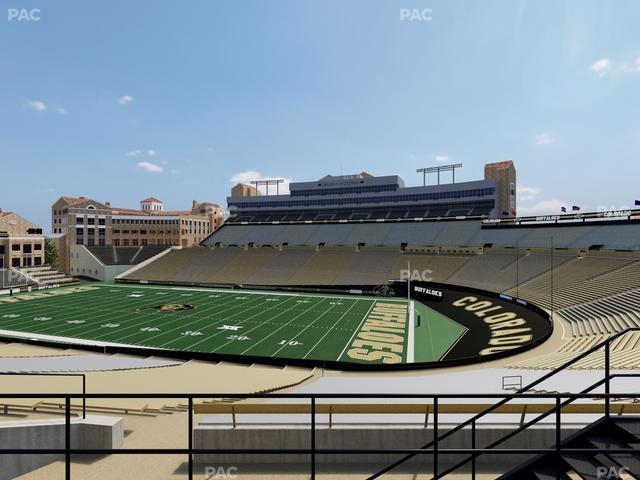 Folsom Field - Section 203 Seat View