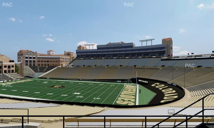 Folsom Field - Section 203 Seat View