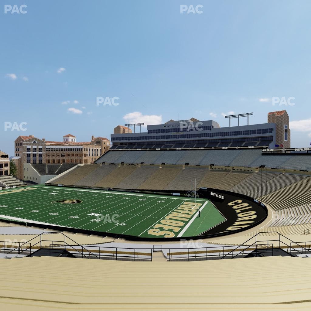Folsom Field - Section 204 Seat View
