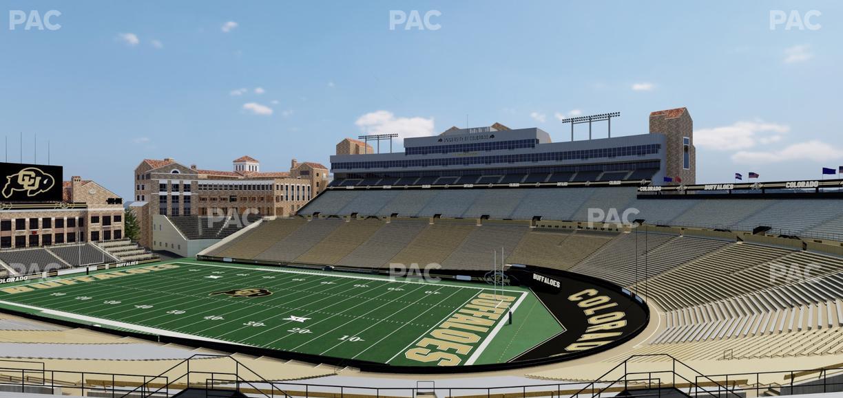 Folsom Field - Section 204 Seat View
