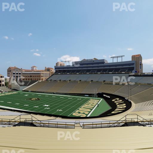 Folsom Field - Section 204 Seat View