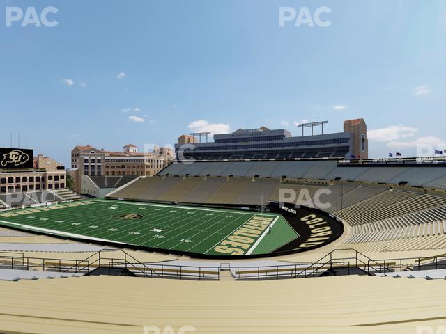 Folsom Field - Section 204 Seat View