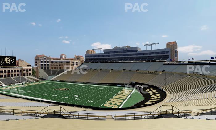 Folsom Field - Section 204 Seat View