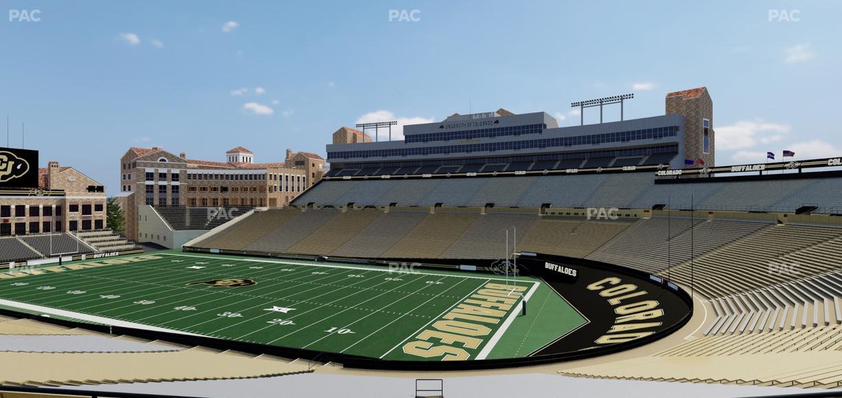Folsom Field - Section 204 Seat View