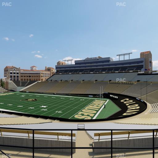 Folsom Field - Section 204 Seat View