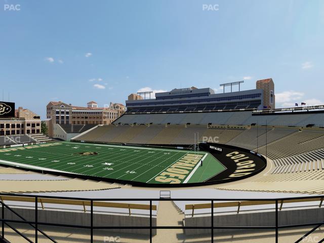 Folsom Field - Section 204 Seat View