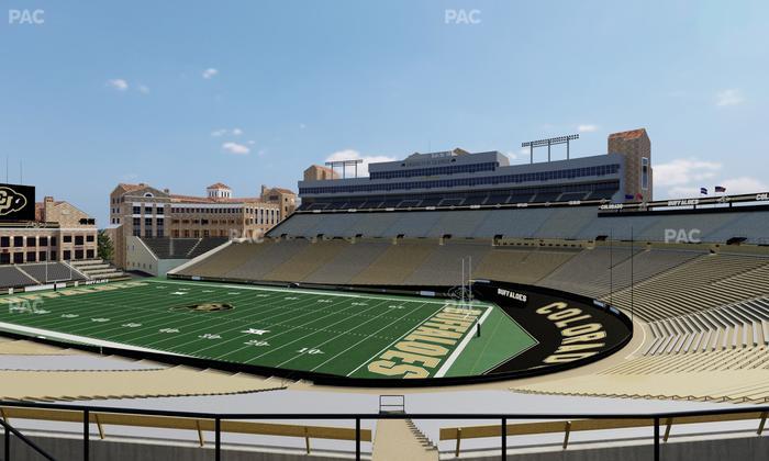 Folsom Field - Section 204 Seat View