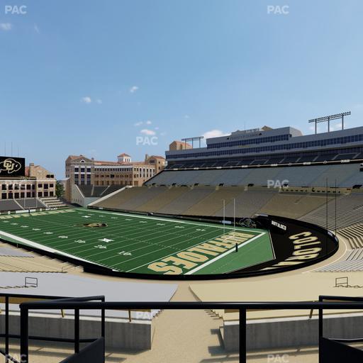Folsom Field - Section 205 Seat View