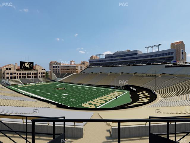 Folsom Field - Section 205 Seat View