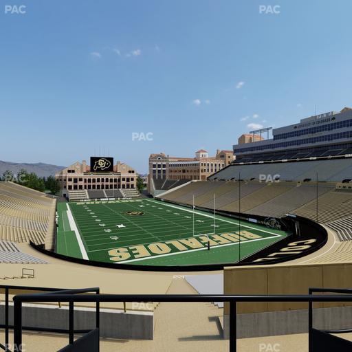 Folsom Field - Section 207 Seat View