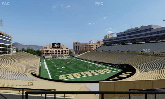 Folsom Field - Section 207 Seat View